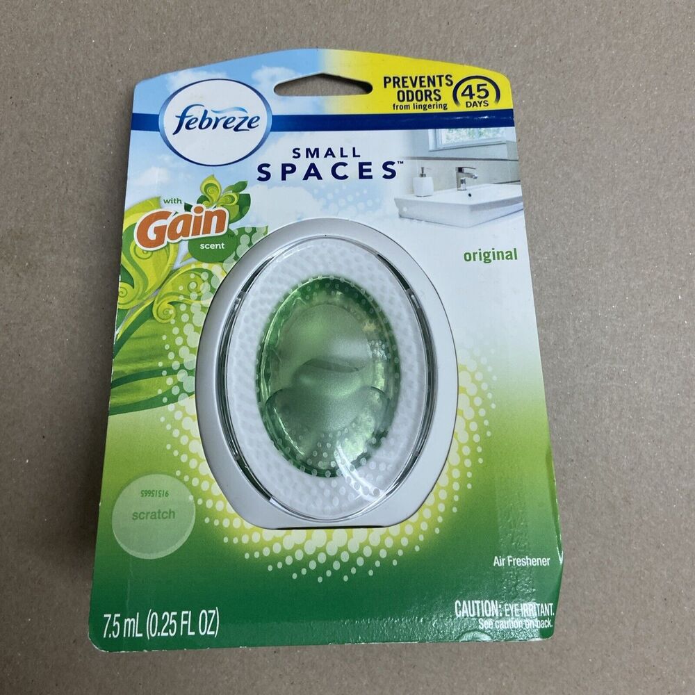 Febreze Small Spaces Air Freshener with Gain Scent Original Sealed